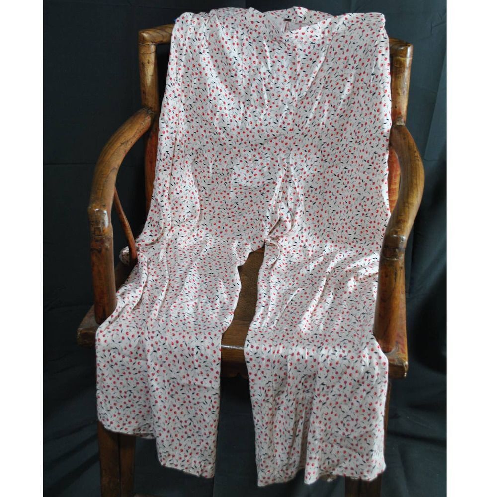 Free People Cherry Print Flowy Pants- 8 - Picture 3 of 5